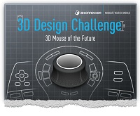 3Dconnexion ogłasza konkurs dla projektantów - "3D - myszka przyszłości"