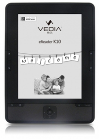 E-czytnik w prezencie do ploterów HP - E-czytnik Vedia K10