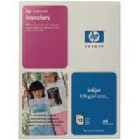 HP Iron-On T-Shirt Transfers A4 (12 ark) C6050A