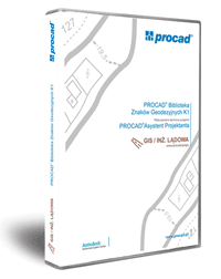 PROCAD® Biblioteka Symboli Geodezyjnych K1 - Wersja Online