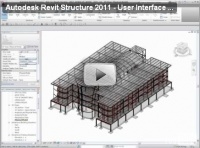 Autodesk Revit Structure 2011 - Rozwinięcie interfejsu użytkownika